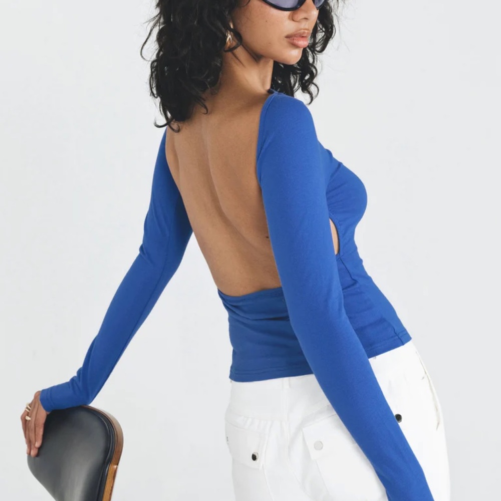 Princess Polly blue top